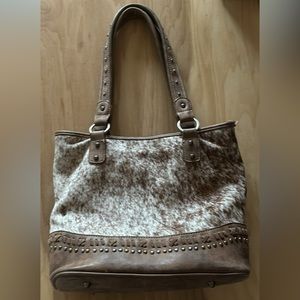Trinity Ranch HairOn Cowhide Bag